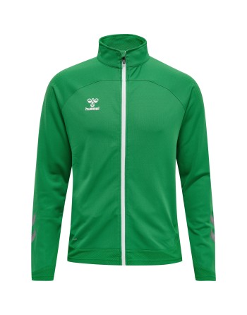 hmlLEAD POLY ZIP JACKET / Trainingsjacke aus Sweatstoff auf Wasserbasis