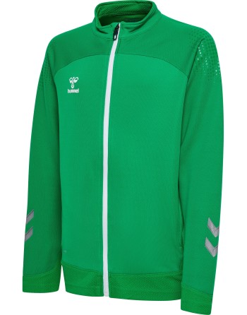 hmlLEAD POLY ZIP JACKET KIDS / Trainingsjacke aus Sweatstoff auf Wasserbasis