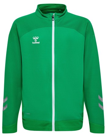 hmlLEAD POLY ZIP JACKET KIDS / Trainingsjacke aus Sweatstoff auf Wasserbasis
