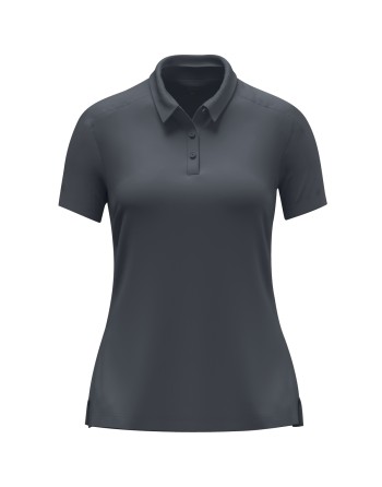 Polo Uni Damen / Polyester-Piquet