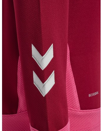 hmlLEAD HALF ZIP KIDS / Trainingsjacke aus Sweatstoff auf Wasserbasis