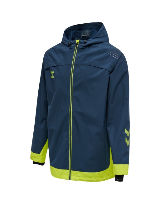 hmlLEAD ALL WEATHER JACKET / Allwetterjacke mit Ribstop-Bündchen und Futter aus Mesh-Material auf Wasserbasis