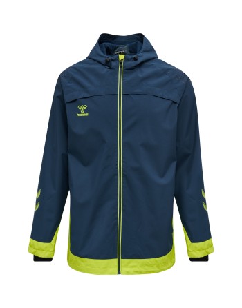 hmlLEAD ALL WEATHER JACKET / Allwetterjacke mit Ribstop-Bündchen und Futter aus Mesh-Material auf Wasserbasis