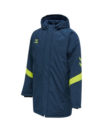 hmlLEAD BENCH JACKET / Hauptmaterial/Futter: Gewebe / Einsatz: Ribstopgewebe / Polsterung: 180 Gramm auf Wasserbasis