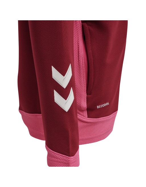 hmlLEAD ZIP POLY HOODIE KIDS / Kapuzenjacke aus Sweatstoff auf Wasserbasis hmlLEAD ZIP POLY HOODIE KIDS / Kapuzenjacke aus Sweatstoff auf Wasserbasis