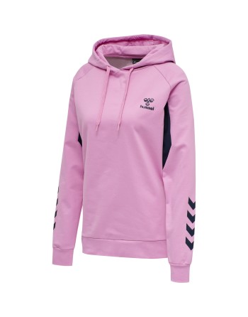 hmlACTION COTTON HOODIE WOMAN