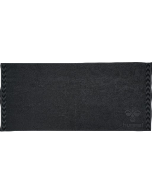 HUMMEL LARGE TOWEL / Handtuch aus Jacquard-Strick mit hummel-Logo und Winkeln HUMMEL LARGE TOWEL / Handtuch aus Jacquard-Strick mit hummel-Logo und Winkeln