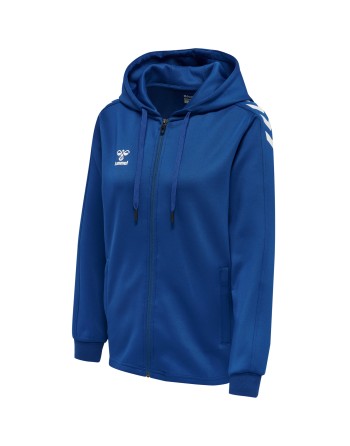hmlCORE XK POLY ZIP HOOD SWEAT WOMA / Sweatstoff