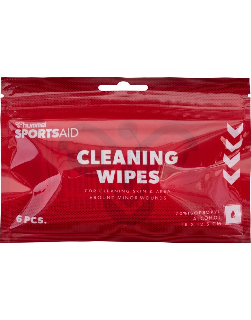 CLEANING WIPES 6 PIECES / Alkohol-Hautreinigungstücher mit 70 % Isopropanol CLEANING WIPES 6 PIECES / Alkohol-Hautreinigungstücher mit 70 % Isopropanol