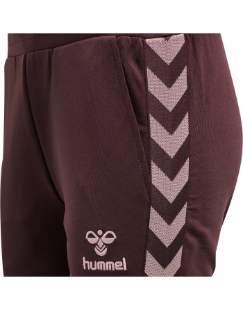 hmlNELLY 2.0 TAPERED PANTS / Lässige Trainingshose im Retro-Style