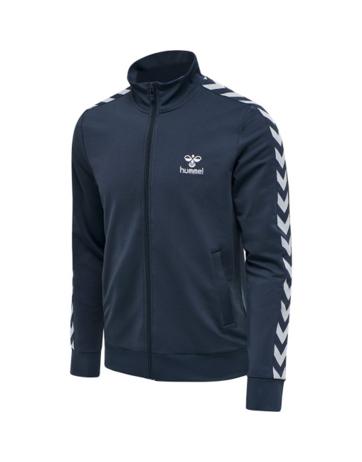 hmlNATHAN 2.0 ZIP JACKET / Lässige Trainingsjacke im Retro-Style