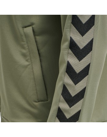 hmlNATHAN 2.0 ZIP JACKET / Lässige Trainingsjacke im Retro-Style