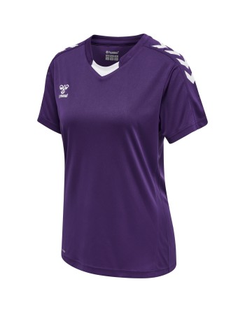 hmlCORE XK POLY JERSEY S/S WOMAN / Interlock-Stoff