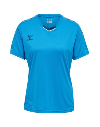hmlCORE XK POLY JERSEY S/S WOMAN / Interlock-Stoff