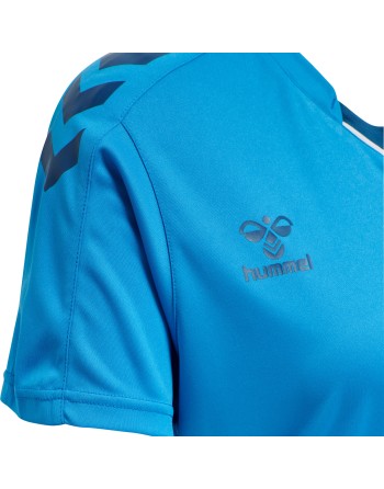 hmlCORE XK POLY JERSEY S/S WOMAN / Interlock-Stoff
