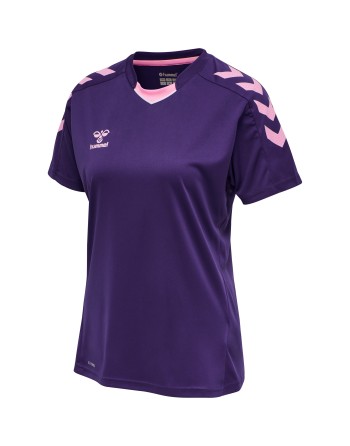 hmlCORE XK POLY JERSEY S/S WOMAN / Interlock-Stoff