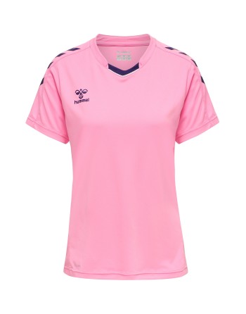 hmlCORE XK POLY JERSEY S/S WOMAN / Interlock-Stoff