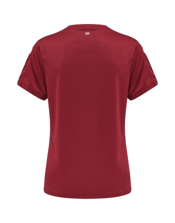 hmlCORE XK POLY JERSEY S/S WOMAN / Interlock-Stoff