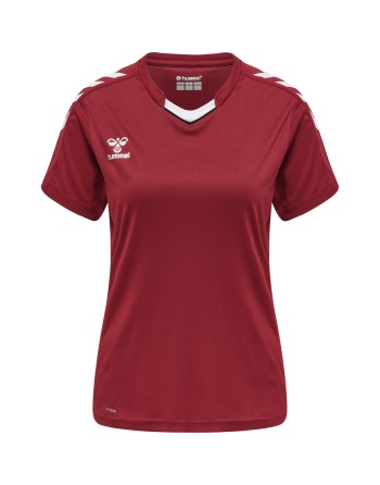 hmlCORE XK POLY JERSEY S/S WOMAN / Interlock-Stoff