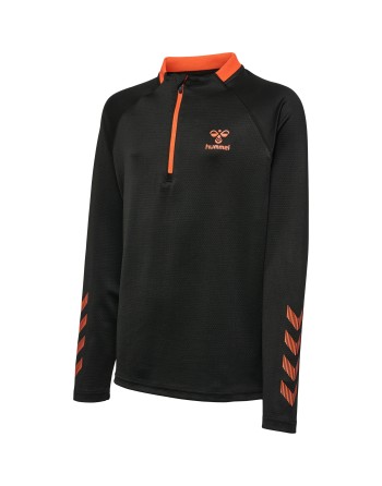 hmlGG12 ACTION HALF ZIP SWEAT KIDS