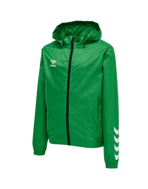 hmlCORE XK SPRAY JACKET KIDS / Hauptmaterial: Gewebter Stoff / Innenfutter: Gewebe- und Meshstoff