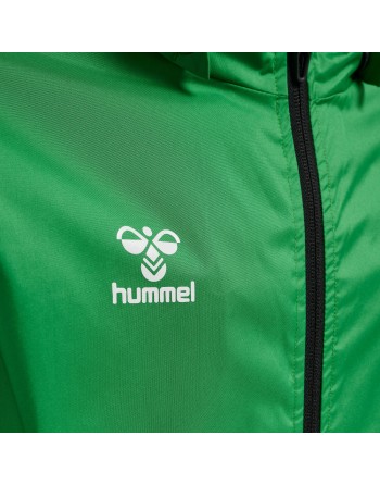 hmlCORE XK SPRAY JACKET KIDS / Hauptmaterial: Gewebter Stoff / Innenfutter: Gewebe- und Meshstoff