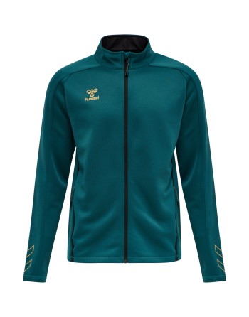 hmlCIMA XK ZIP JACKET / Hauptmaterial: Sweatstoff / Kragenfutter: Interlock-Gewebe