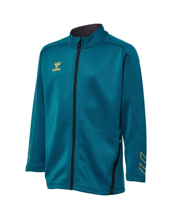 hmlCIMA XK ZIP JACKET KIDS / Hauptmaterial: Sweatstoff / Kragenfutter: Interlock-Gewebe