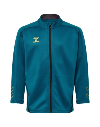 hmlCIMA XK ZIP JACKET KIDS / Hauptmaterial: Sweatstoff / Kragenfutter: Interlock-Gewebe