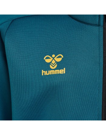 hmlCIMA XK ZIP JACKET KIDS / Hauptmaterial: Sweatstoff / Kragenfutter: Interlock-Gewebe